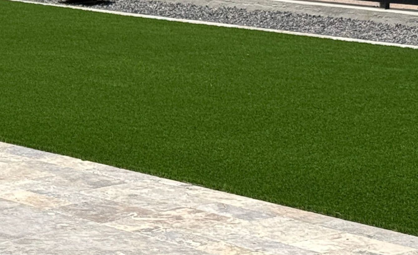 Turf used in a coordinated Arizona yard