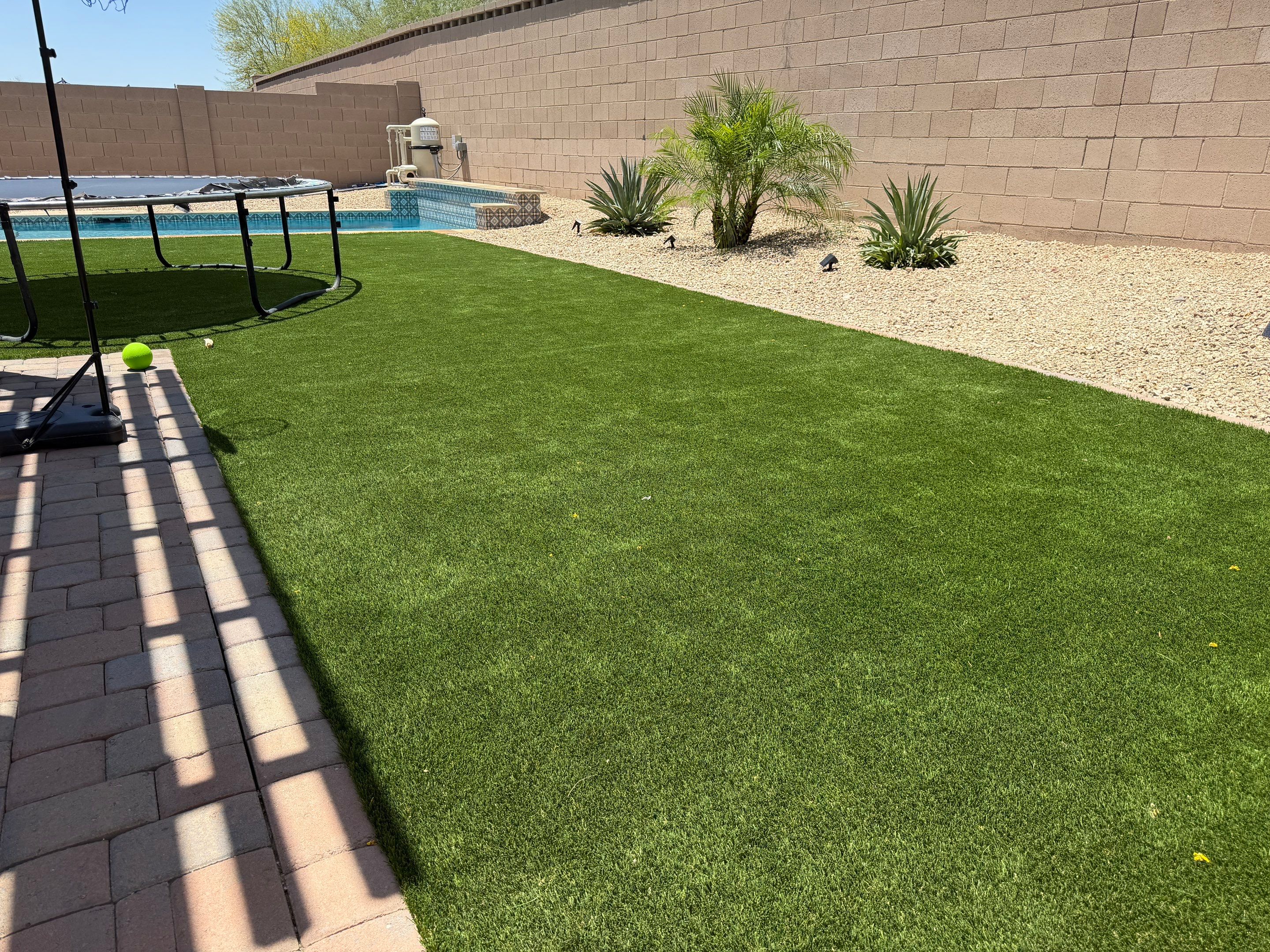 Planting surface or landscape detail