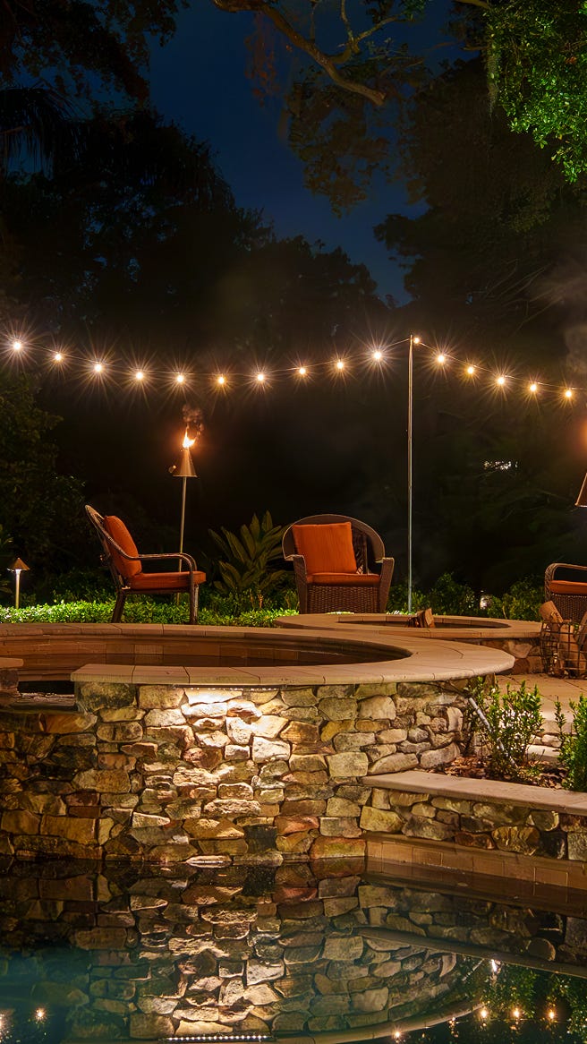 Lighting surface or landscape detail