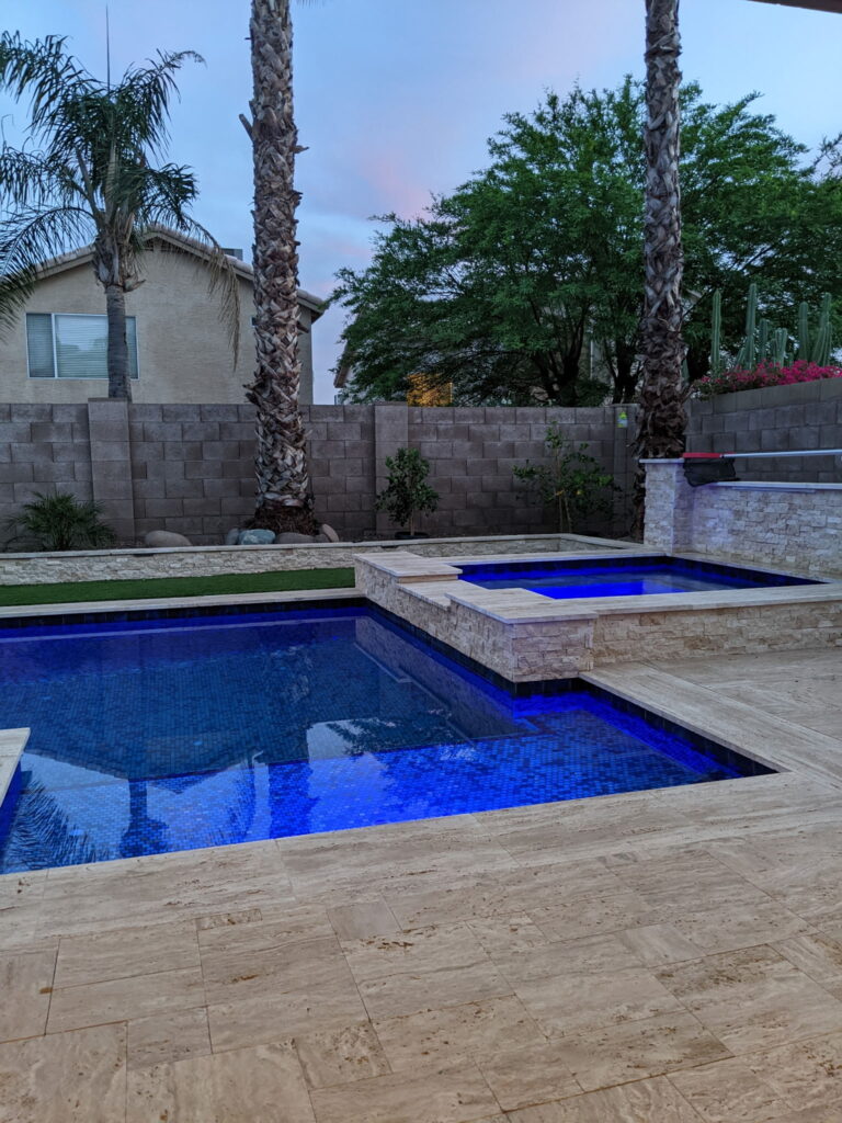Pool & spa build