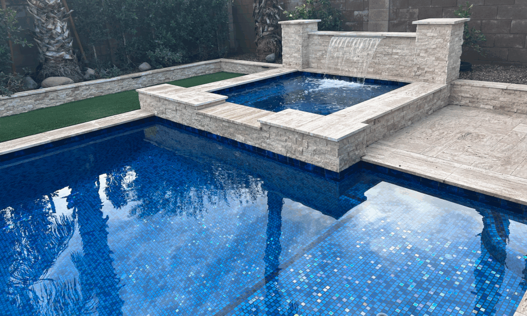 Sheer with stackstone